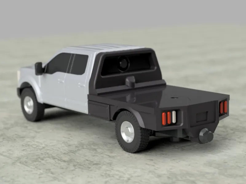 Flatbed for pickup