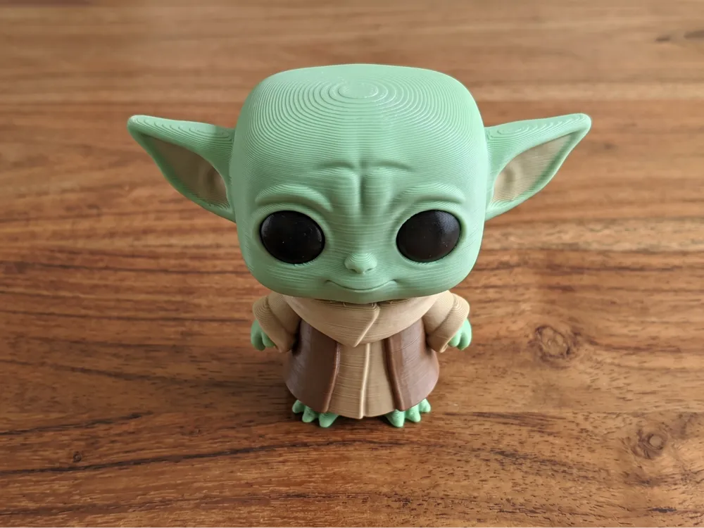 Figura decorativa: Grogu Funko Style Figure | Star Wars. Referencia del modelo original.