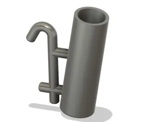 Craft knife holder for IKEA Skadis