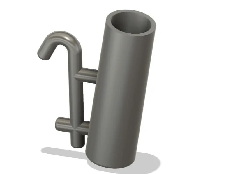 Craft knife holder for IKEA Skadis