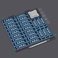 0.16mm layer, 2 walls, 15% infill, multiple