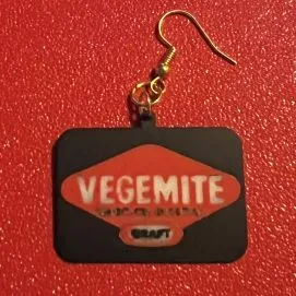 Aussie Dressup - Vegemite Earring view 2