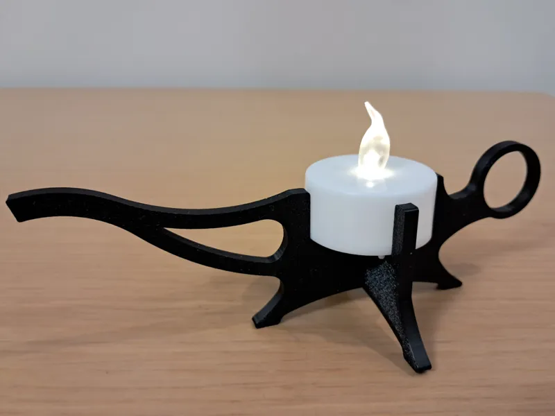 LAMPADA A OLIO -CANDELA LED