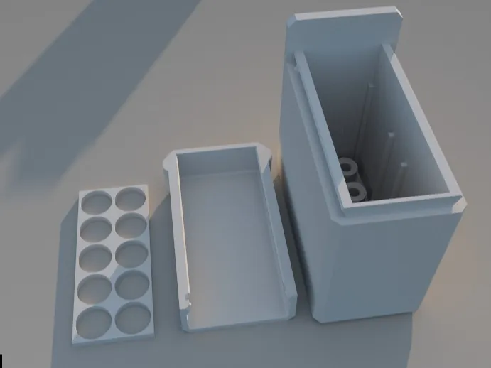 AmmoX Case for 8,5x55 Blaser - 20 Rounds