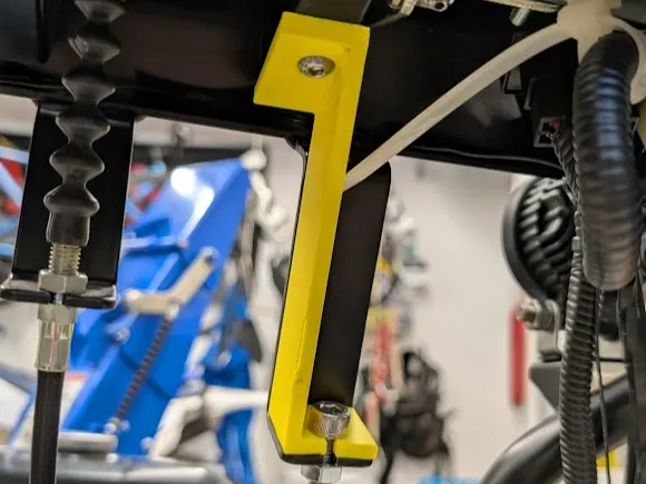 Yamaha YT624 Snowblower Bracket Reinforcement