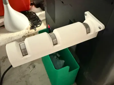 Extended Spool Support w/ Rollers - P1S