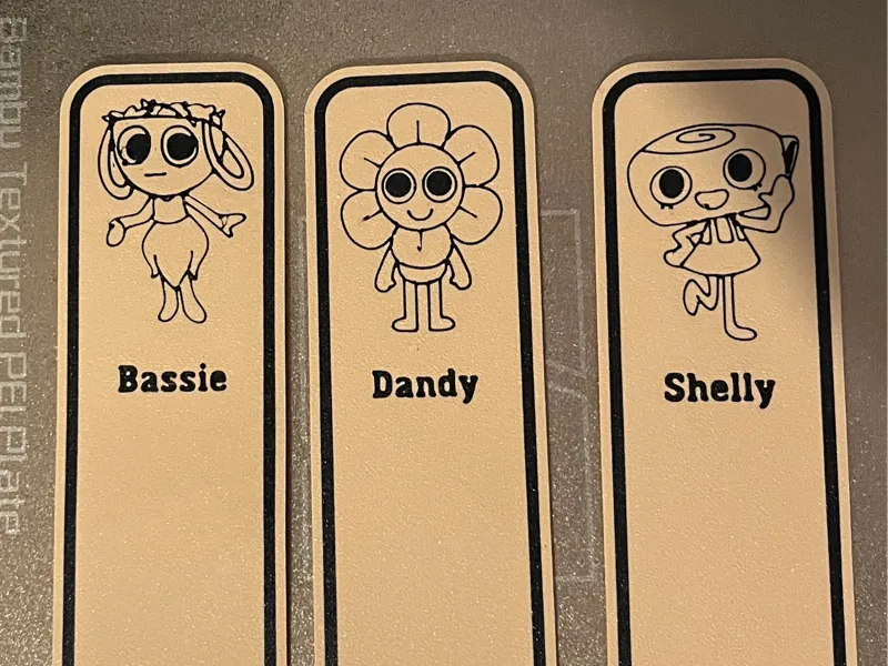 Dandy's World Shelly Book Mark