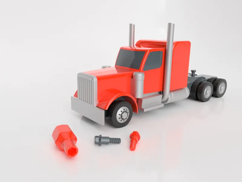 Toy Semi Truck