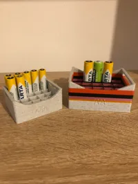 Boîte de rangement piles AA et AAA — photo 2