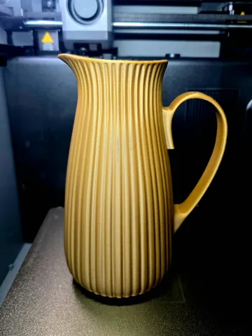 Letrero o emblema decorativo: Modern Textured Water Pitcher - 1L — vista de referencia 2
