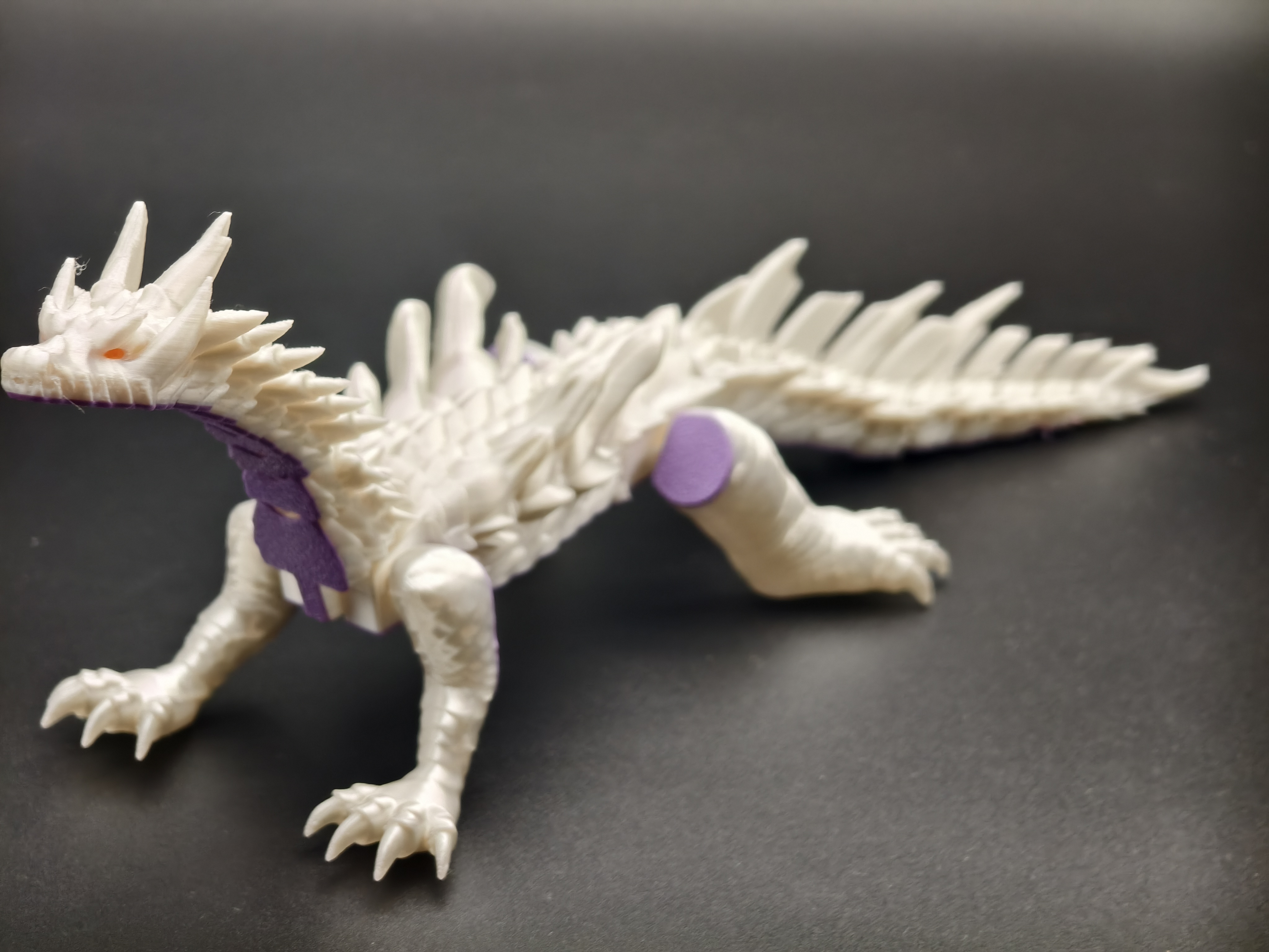 Miniatura 6 do modelo 3D 怪物猎人，BOSS海龙，角龙，无需支撑，MINI可打