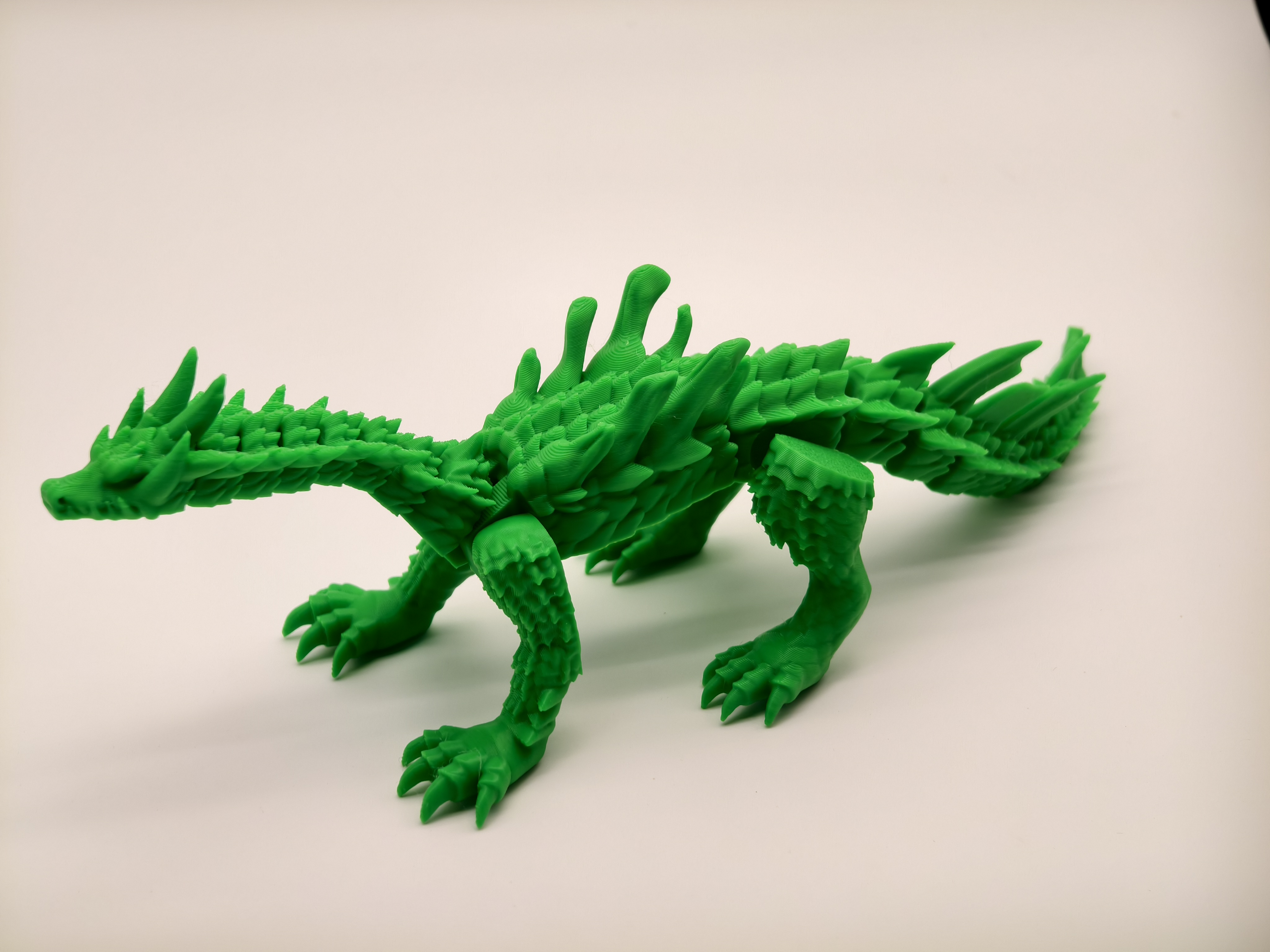 Miniatura 3 do modelo 3D 怪物猎人，BOSS海龙，角龙，无需支撑，MINI可打