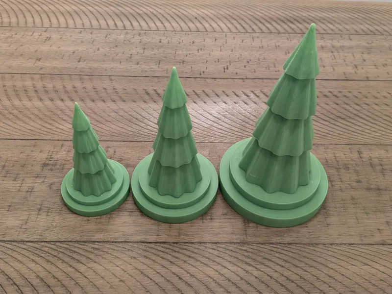Standing Christmas Tree Decor