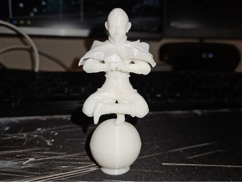 Avatar Aang on a winball