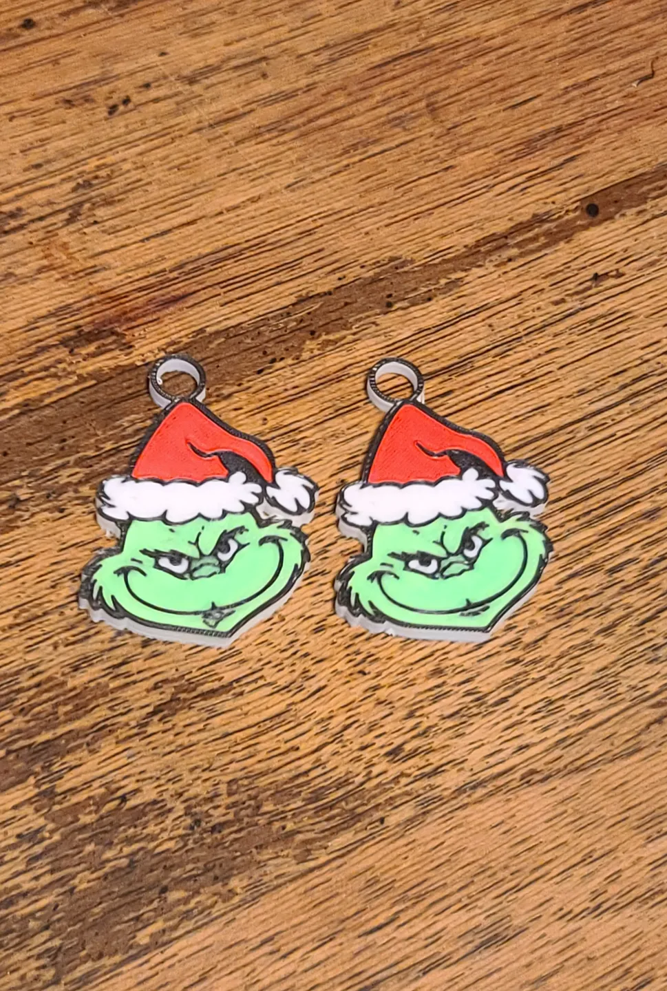 Grinch Earrings view 3