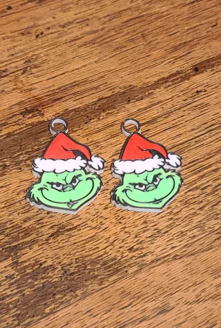 Grinch Earrings