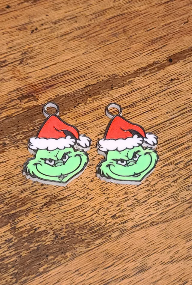 Grinch Earrings