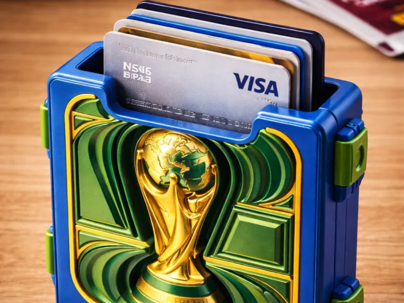 World Cup Style Compact Card Holder