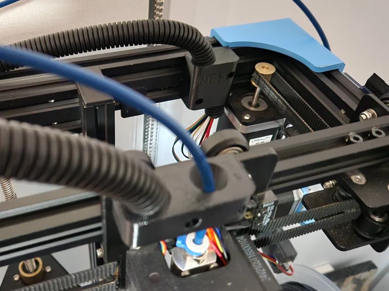Creality Ender 6 lid compatible cable management