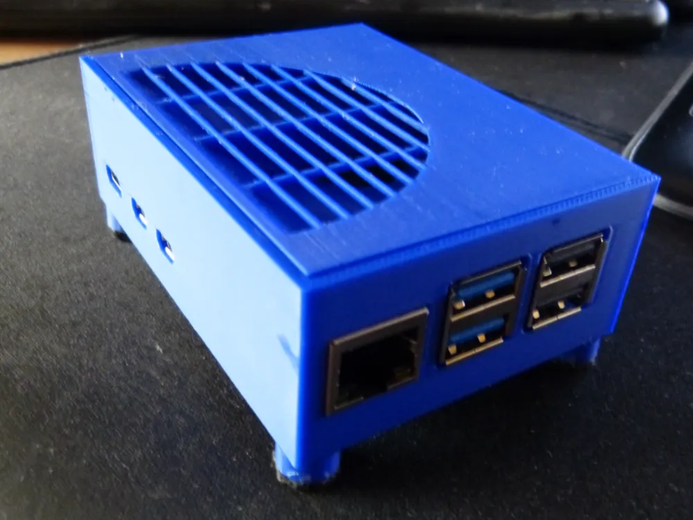 Case for Raspi 5 with original fan by Rocco from WO MakerWorld ...