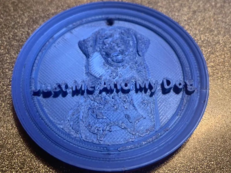 dog token golden retriever