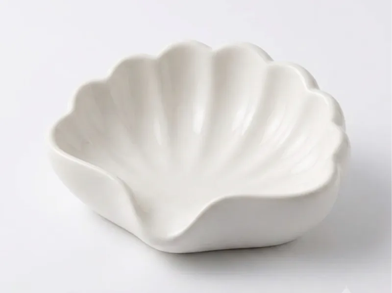 seashell-shaped soap dish 