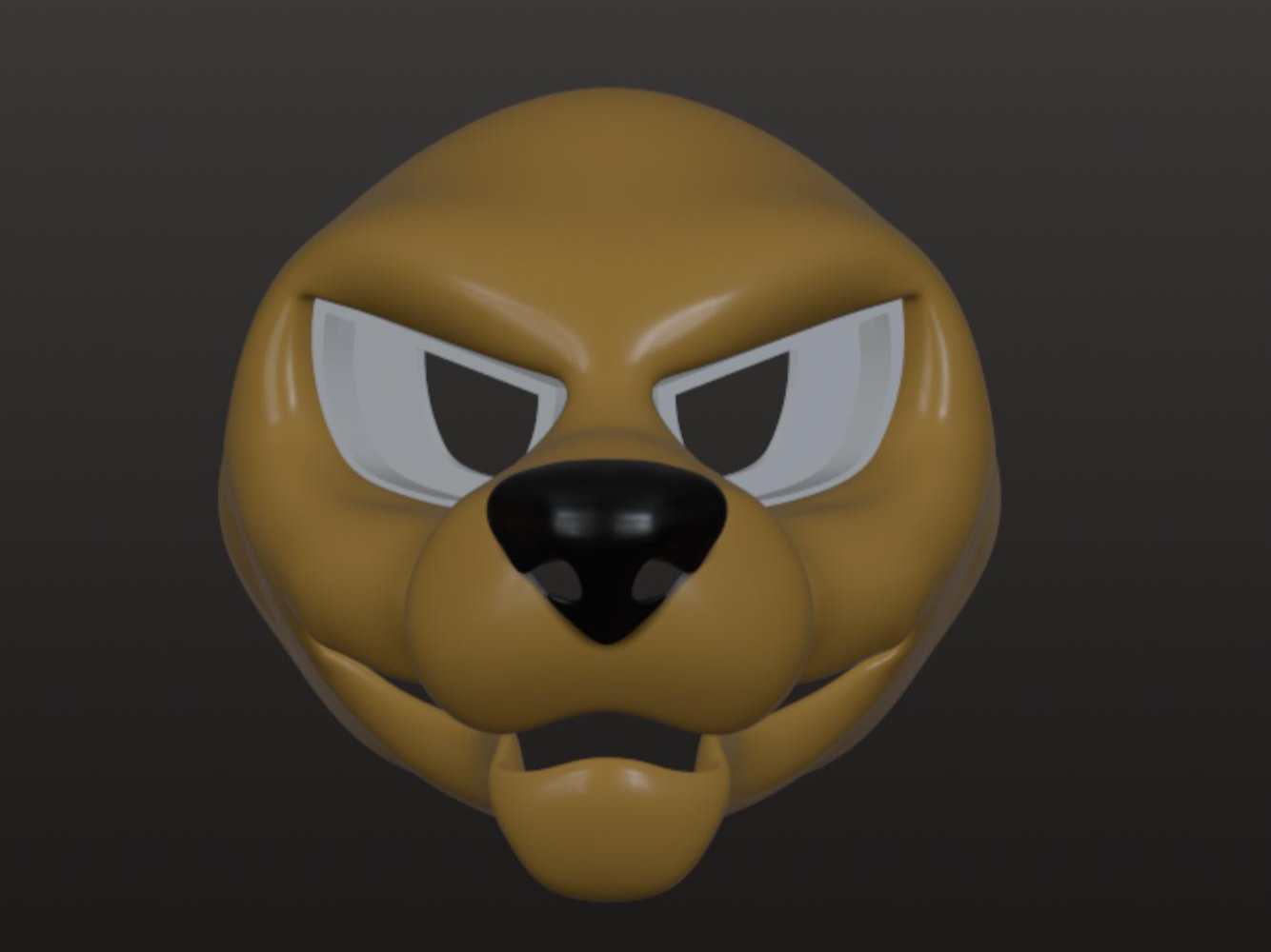 Fursuit Lion Headbase - By Saberwolfstudio