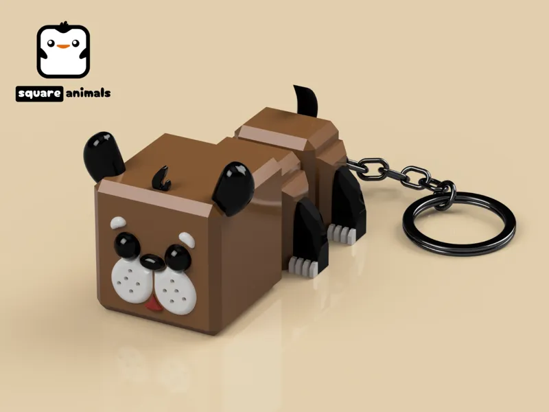 Cute Dog (Articulated)