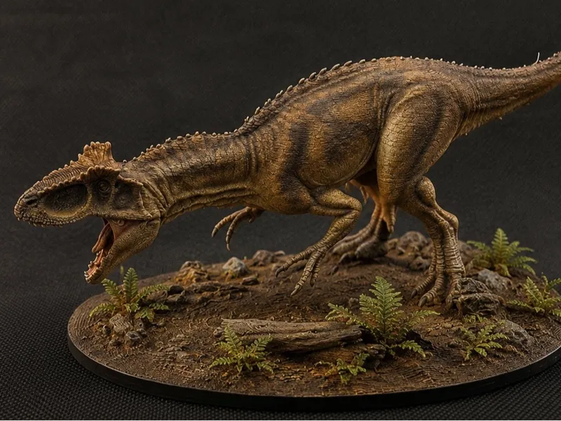 Jurassic Diorama - Allosaurus' Hunt