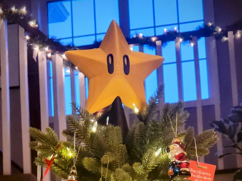 OLD: Mario 64 Star Christmas Tree Topper 