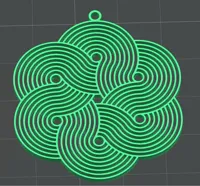 Earring with Hanging Loop ver. B