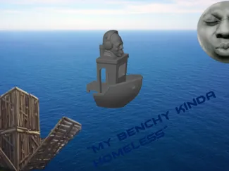 The kinda homeless benchy