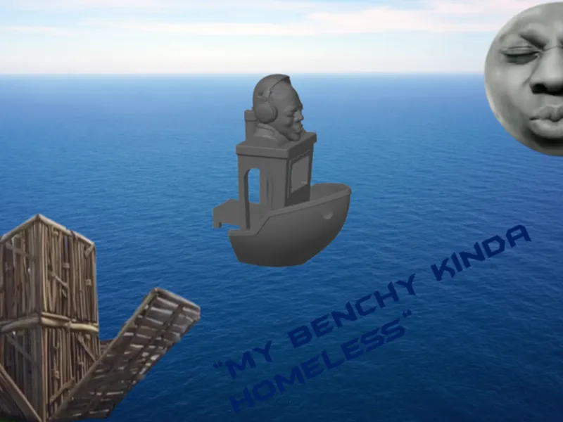 The kinda homeless benchy