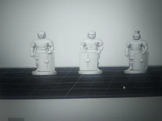 Catan 3D + Cities & Knights  Romans  game pieces