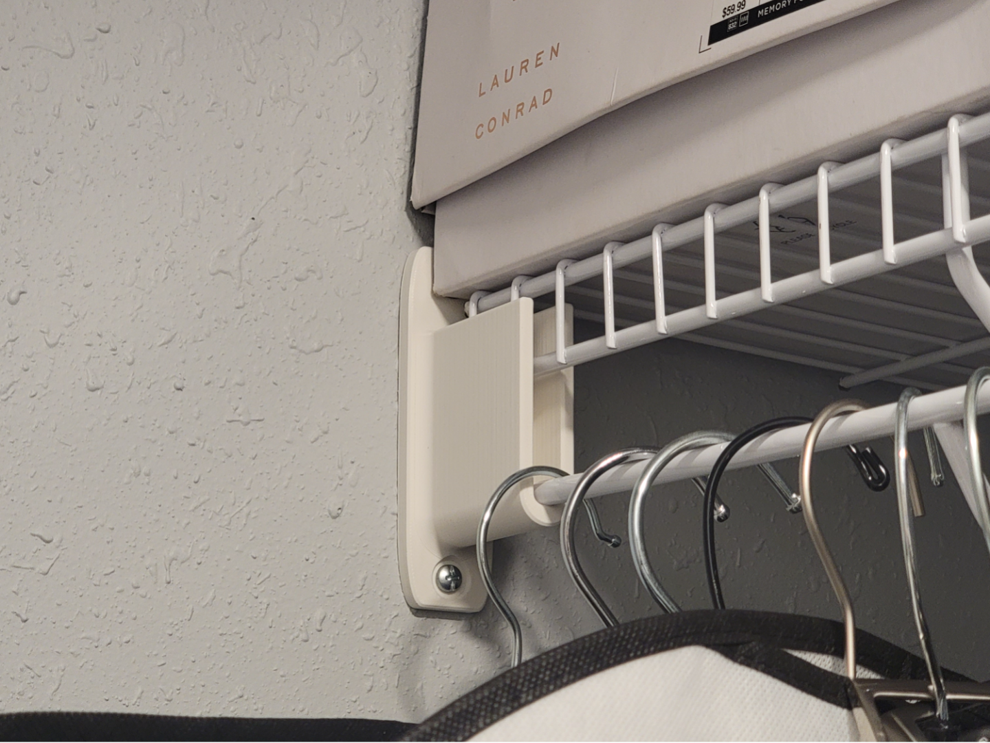 Enhanced Wall Bracket - Rubbermaid FreeSlide Shelf