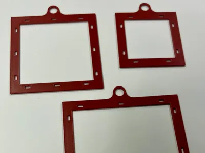 Hanger Square 1mm - Christmas ornament 
