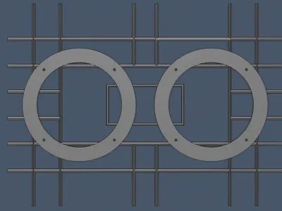 Dual Rockville 6.5" Spacers (Apache 4800)