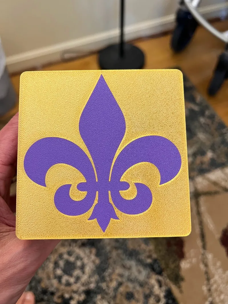 Fleur-de-lis Hitch Cover