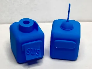 Cute Crewmate Cubey 2 – Easy Fast Print Toy