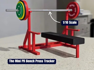 Mini Powerlifting Bench Press PR Tracker