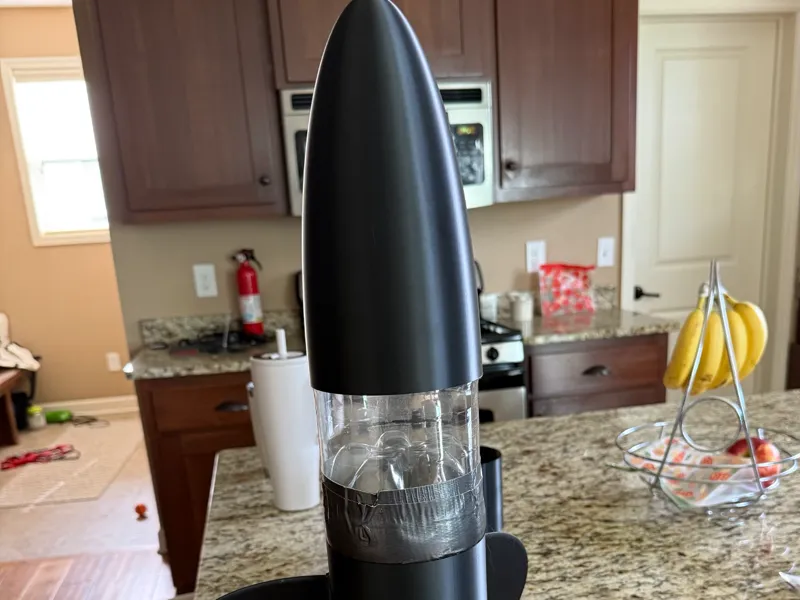 PETG 2L Water Bottle Rocket - Nose Cone and Fins