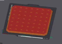 0.2mm layer, 3 walls, 10% infill