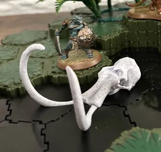 Heroscape Custom Terrain - Mammoth Tar Pit