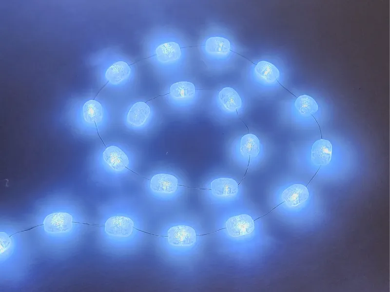 Crystal Rock: Snap-On Fairy Light Diffusers