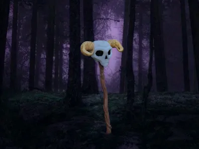 Clash Royale / Clash of Clans Witch Scepter