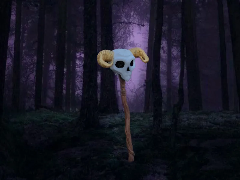 Clash Royale / Clash of Clans Witch Scepter