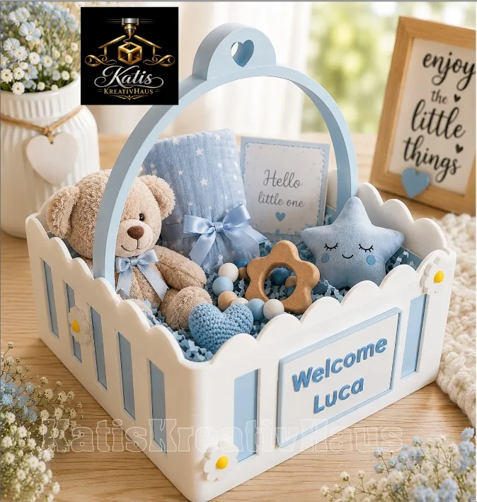 Personalisierbares Geschenk Körbchen view 2