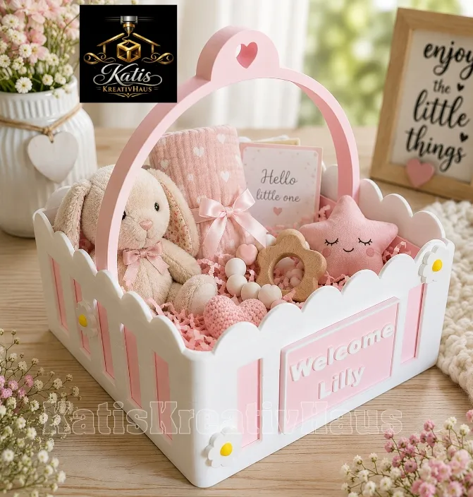 Personalisierbares Geschenk Körbchen view 3