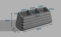 3 Slot - 0.2mm layer, 2 walls, 10% infill
