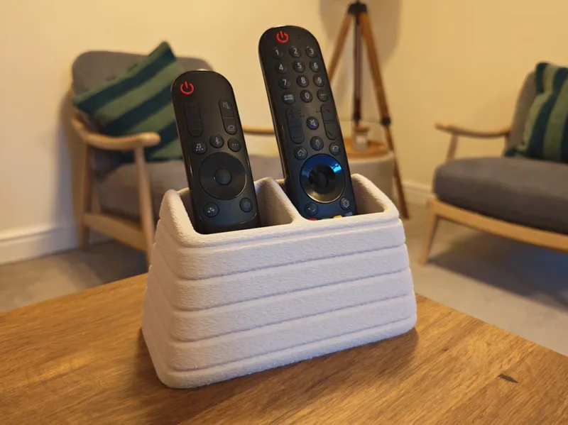 Ribbed Remote Stand - 3 Layouts 